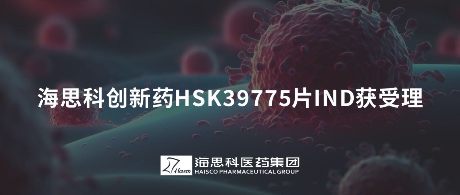 365体育中国官方网站创新药HSK39775片IND获受理